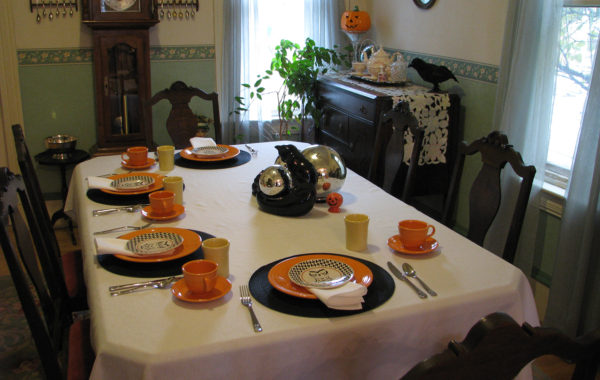 Happy Halloween Tea Party at The Cottage, 2015